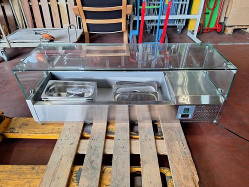 Ecofrost 7950.5125 saladevitrine, RVS, 120 cm breed, Zakelijke goederen, Horeca | Meubilair en Inrichting, Ophalen