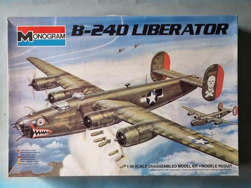 Monogram 5604 B-24D Liberator 1:48 + 2 Vector resin upgrades, Hobby en Vrije tijd, Modelbouw | Vliegtuigen en Helikopters, Verzenden