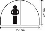 Bo-Camp Industrial tent - Yurt - 4 Personen, Ophalen of Verzenden, Gebruikt