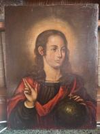 Italiaanse school (XVII) - Salvator Mundi - NO RESERVE, Antiek en Kunst, Kunst | Schilderijen | Klassiek