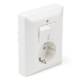 Stopcontact met schakelaar | Jung | AS500, Doe-het-zelf en Verbouw, Elektra en Kabels, Nieuw, Verzenden