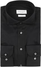 Profuomo Twill Overhemd Zwart maat 40 Heren, Kleding | Heren, Overhemden, Verzenden, Nieuw, Zwart, Profuomo