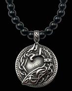 Obsidiaan - Beschermende halsketting - Slang - Eeuwige