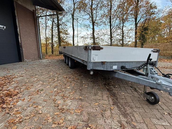Titan 3 asser 600X185 6 meter 600 6mtr, Auto diversen, Aanhangers en Bagagewagens, Gebruikt