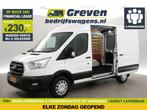 Ford Transit 2.0 TDCI L2H2 | Airco | Cruise | 3-Zits |, Auto's, Bestelauto's, Wit, Nieuw, Ford, Te koop