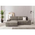 Home affaire Hoekbank SHERWOOD bedbank 267 cm, L-model,, Huis en Inrichting, Banken | Bankstellen, Verzenden, Nieuw