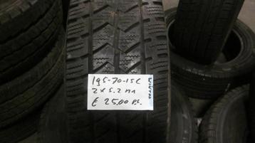 195 70 15 C Semperit, Michelin winter bestelwagen banden beschikbaar voor biedingen