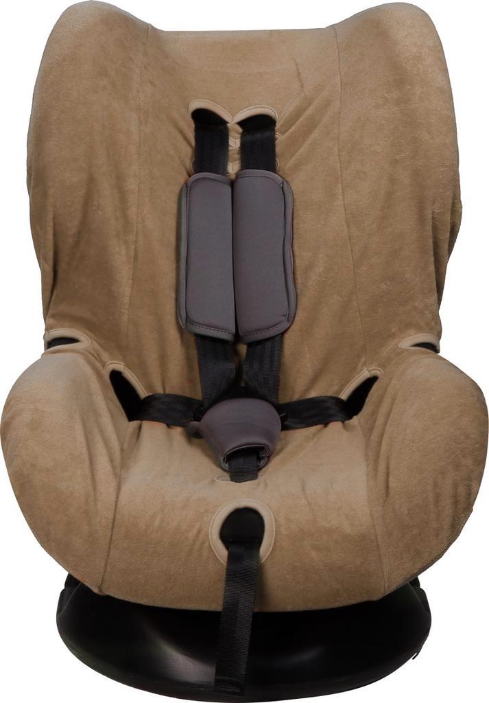 MamaLoes Badstof Nougat Groep 1+ Autostoelhoes, Kinderen en Baby's, Autostoeltjes, Nieuw, Verzenden