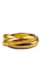 Cartier - Ring - TRINITY 18 Karat White - Rose - Yellow Gold, Nieuw