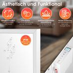 Infrarood verwarmingspaneel - Elektrische Kachel - 550W - Wi, Doe-het-zelf en Verbouw, Verwarming en Radiatoren, Verzenden, Zo goed als nieuw