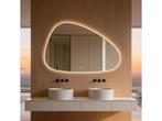 Veiling - Organische Led Spiegel 100x60 Cm 3 Led standen Ant, Nieuw