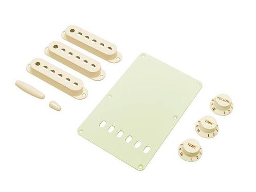 Fender Stratocaster accessoires kit aged white, Muziek en Instrumenten, Instrumenten | Toebehoren, Verzenden