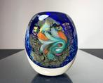 Maxence Parot - Vaas - Uniek opaline en gouden vaas - Glas, Antiek en Kunst, Antiek | Glas en Kristal