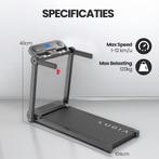 Lugia Fit Pro Loopband 1-12km/u Wandelband - Hellingsfunctie, Ophalen of Verzenden, Nieuw