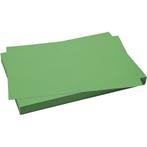 Karton, vel 50x70 cm, 270 gr, gras groen, 10 vel/ 1 doos, Nieuw