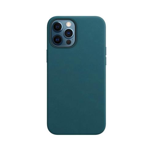 Lederen Hoesje voor iPhone 12 Pro Max Blauw, Telecommunicatie, Mobiele telefoons | Toebehoren en Onderdelen, Bescherming, Nieuw