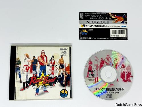 Neo Geo CD - Fatal Fury - Real Bout Special + Spine - Japan, Spelcomputers en Games, Games | Overige, Gebruikt, Verzenden
