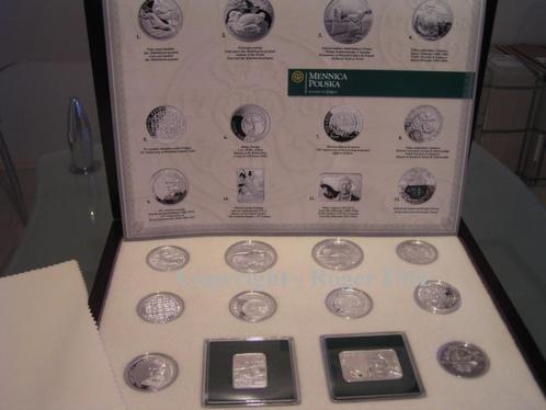 140 Zloty 2007 Jahresset Polen incl Medaille nur 200 Ex W..., Postzegels en Munten, Munten | Europa | Niet-Euromunten, Verzenden