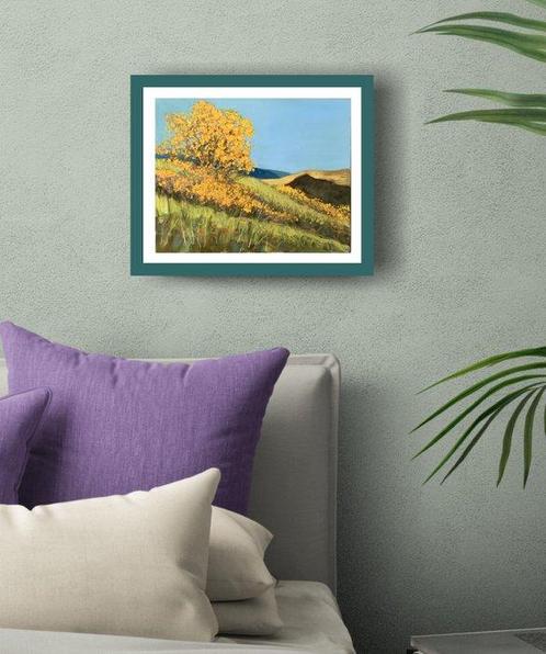 Dido - Fiori di ginestra - Broom flowers, Antiek en Kunst, Kunst | Schilderijen | Modern
