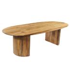 Mangohouten Eettafel Maeve 240x110 cm, Huis en Inrichting, Tafels | Eettafels, Verzenden, Nieuw, Industriële meubels, Overige vormen