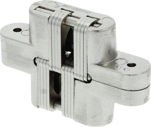 Starx scharnier onzichtbaar - nikkel - 25 X 117 mm, Doe-het-zelf en Verbouw, Hang- en Sluitwerk, Verzenden