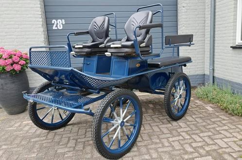 Van der Mee Easy-step menwagen koets rijtuig, Dieren en Toebehoren, Rijtuigen en Koetsen, Overige typen, Gebruikt, Paard of Pony