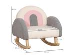 HOMCOM Kinder Schommelstoel - Comfortabele Zachte Bekleding, Kinderen en Baby's, Kinderstoelen, Verzenden, Nieuw