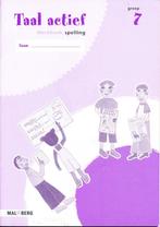 Taal Actief versie 3 Werkschrift Spelling groep 7 (per stuk), Boeken, Verzenden, Nieuw