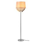 Staande lamp Royality met kristallen 165 cm E27 wit en chroo, Huis en Inrichting, Verzenden, Nieuw