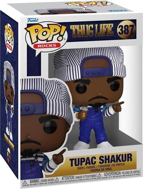 Funko Pop! - Thug Life Tupac in his 90s #387 | Funko -, Verzamelen, Poppetjes en Figuurtjes, Nieuw, Verzenden