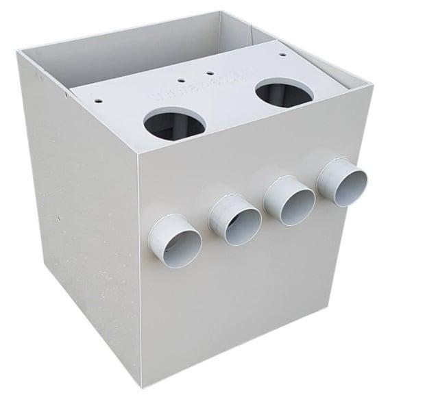 SuperSieve XXL -  4x ingang 110mm, Zeeffilter (Zeeffilters), Tuin en Terras, Vijver-toebehoren, Vijverfilter, Nieuw, Verzenden