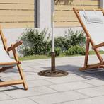 vidaXL Parasolvoet 44x44x31 cm gietijzer bronskleurig, Verzenden, Nieuw, Minder dan 1 meter, Parasolvoet
