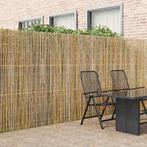 vidaXL Bamboehek Naturel 400 x 180 cm Bamboe, Verzenden, Nieuw, Hout