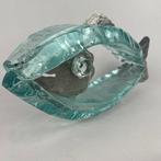 Andrzej Rafalski - Kandelaar (3) - Glas - Glasvis - met de, Antiek en Kunst, Antiek | Glas en Kristal