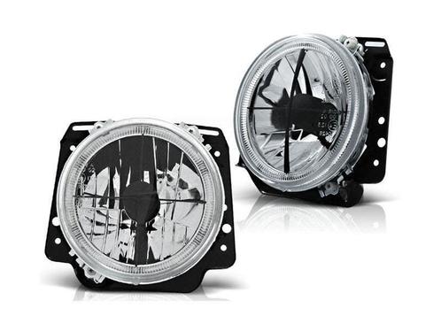 Koplamp units Angel Eyes Chrome geschikt voor VW Golf 2, Auto-onderdelen, Verlichting, Nieuw, Volkswagen, Verzenden