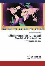 Effectiveness of Ict Based Model of Curriculum, Shaikh Shaheen Altaf, Zo goed als nieuw, Verzenden