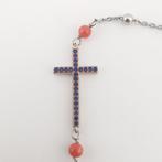 Koraal - Zilver - Armband - Italiaanse ambacht, Antiek en Kunst