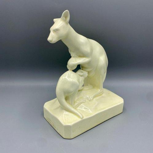 Frie Onnaing 30 - École française - sculptuur, Kangourou et, Antiek en Kunst, Antiek | Glas en Kristal