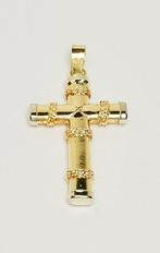 Zonder minimumprijs - Kruishanger - 18 karaat Geel goud, Sieraden, Tassen en Uiterlijk, Antieke sieraden