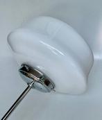 Plafondlamp - Opaline glas, verchroomd - Artdeco Hanglamp, Antiek en Kunst