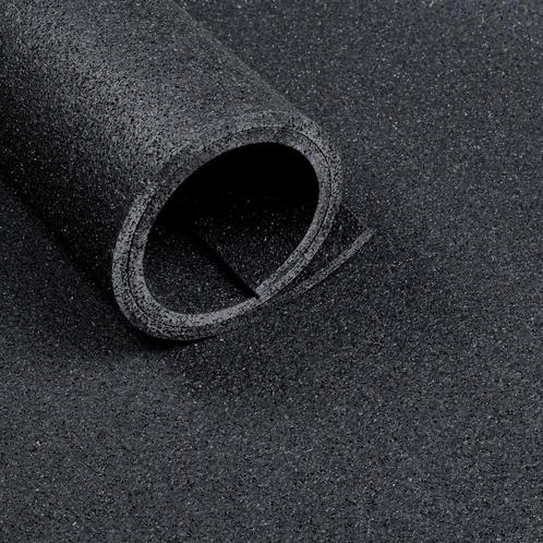 Sportvloer rol van 10 m2 - Dikte 10 mm - Asfaltlook zwart, Sport en Fitness, Overige Sport en Fitness, Verzenden