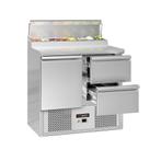 GGM Gastro | Mini voorbereidingstafel ECO - 900mm - 1 deur &, Zakelijke goederen, Horeca | Meubilair en Inrichting, Verzenden