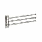 Handdoekhouder BWS Xtreme 3 Delig RVS 304, Ophalen of Verzenden, Nieuw, Bad