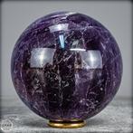 Natuurlijke zeldzame Chevron Amethist Sfeer, Bolivia- 727.63, Verzamelen, Mineralen en Fossielen