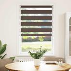 vidaXL Duo Rolgordijn 90x150cm Koffiebruin, Huis en Inrichting, Verzenden, Nieuw, Bruin