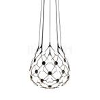 Luceplan Mesh Hanglamp LED, ø¸55 cm - ophanging 1 m, Verzenden, Nieuw