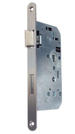 Mauer Badkamer-/WC-slot 8035 Met RVS Voorplaat, Doe-het-zelf en Verbouw, Hang- en Sluitwerk, Nieuw, Ophalen of Verzenden