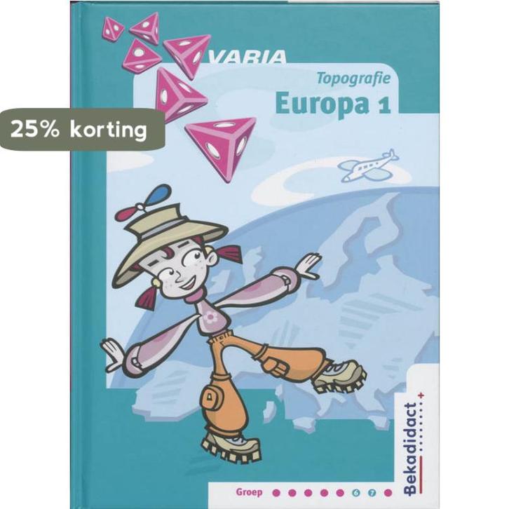Varia Topografie Europa Topografie Europa 1 9789026228728, Boeken, Schoolboeken, Zo goed als nieuw, Verzenden