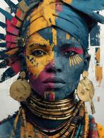 Canvas Fit - Alberto Ricardo - Herencia Ancestral: Rostro de, Antiek en Kunst