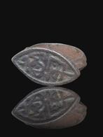 Middeleeuws Brons, Rare & Interesting Military Islam Seal, Antiek en Kunst